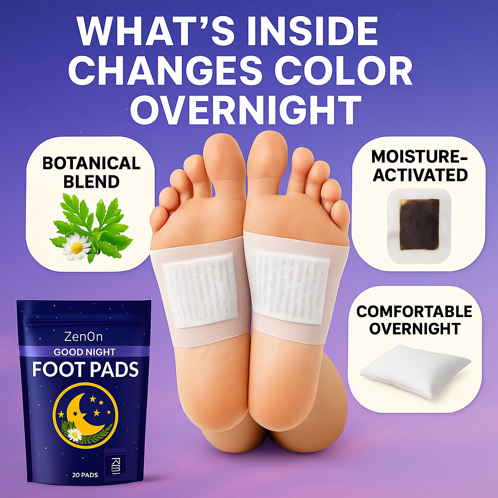 ZenonCare Good Night Foot Pads