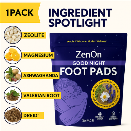 ZenonCare Good Night Foot Pads